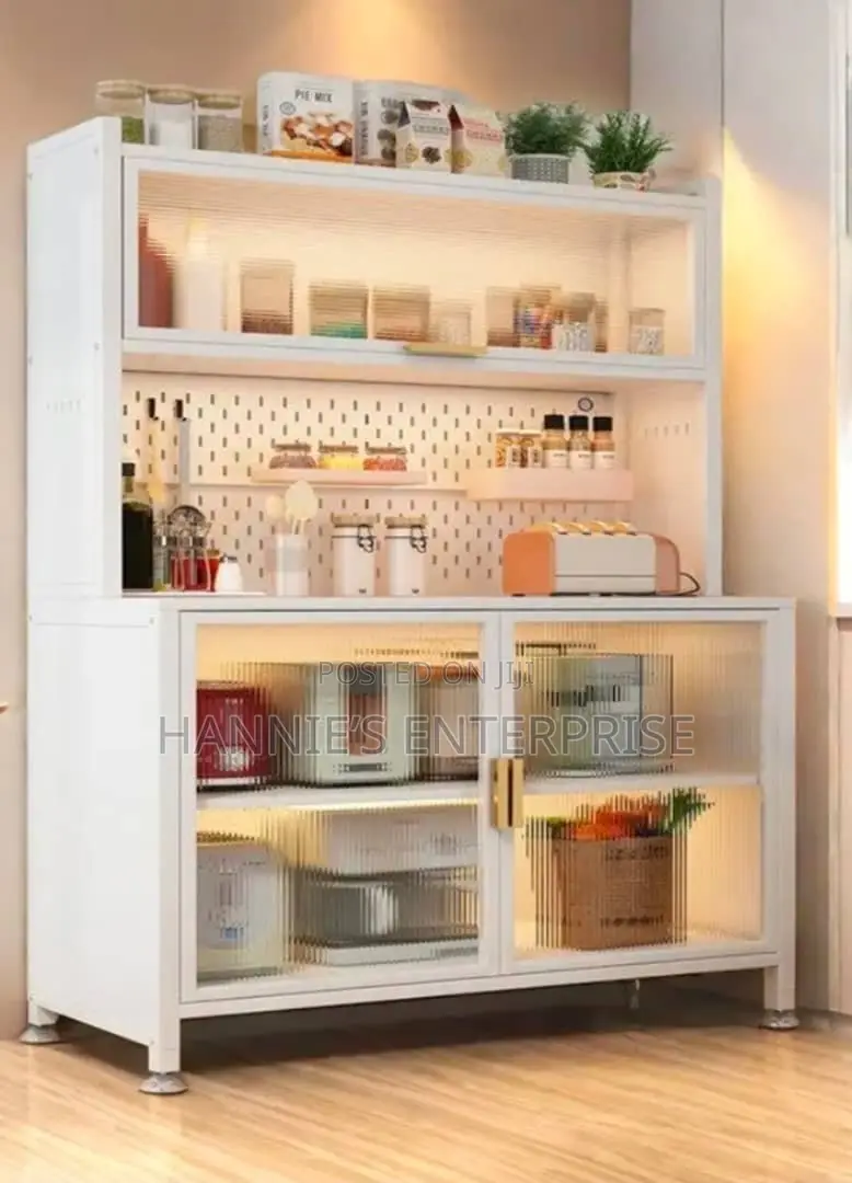 Floor-Standing Kitchen Utility Cabinet / Microwave Stand
