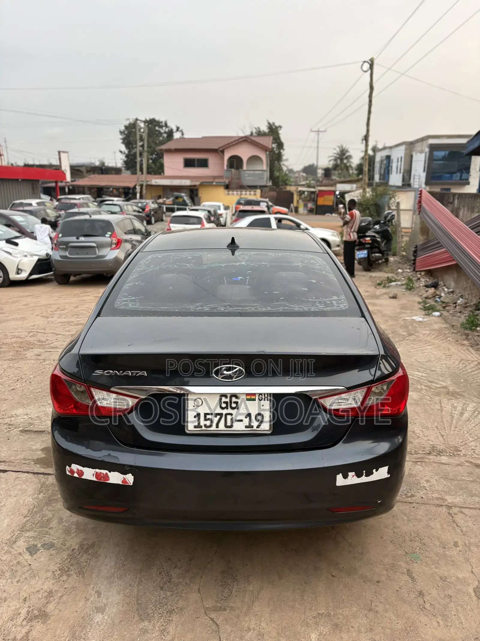 Hyundai Sonata SE 2.0T Sedan FWD (2.0L 4cyl 6A) 2013 Gray