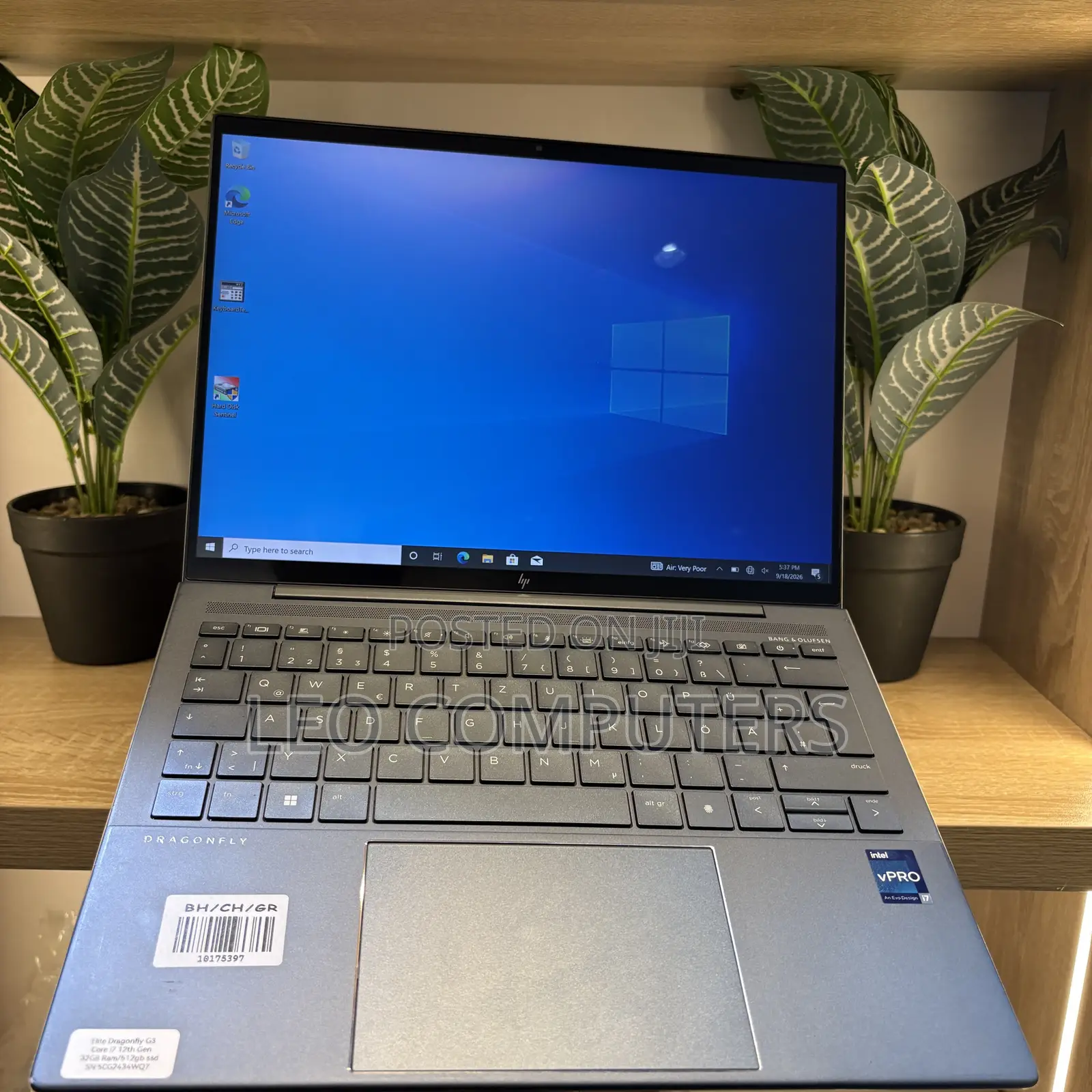 Laptop HP Dragonfly G3 32GB Intel Core i7 SSD 512GB
