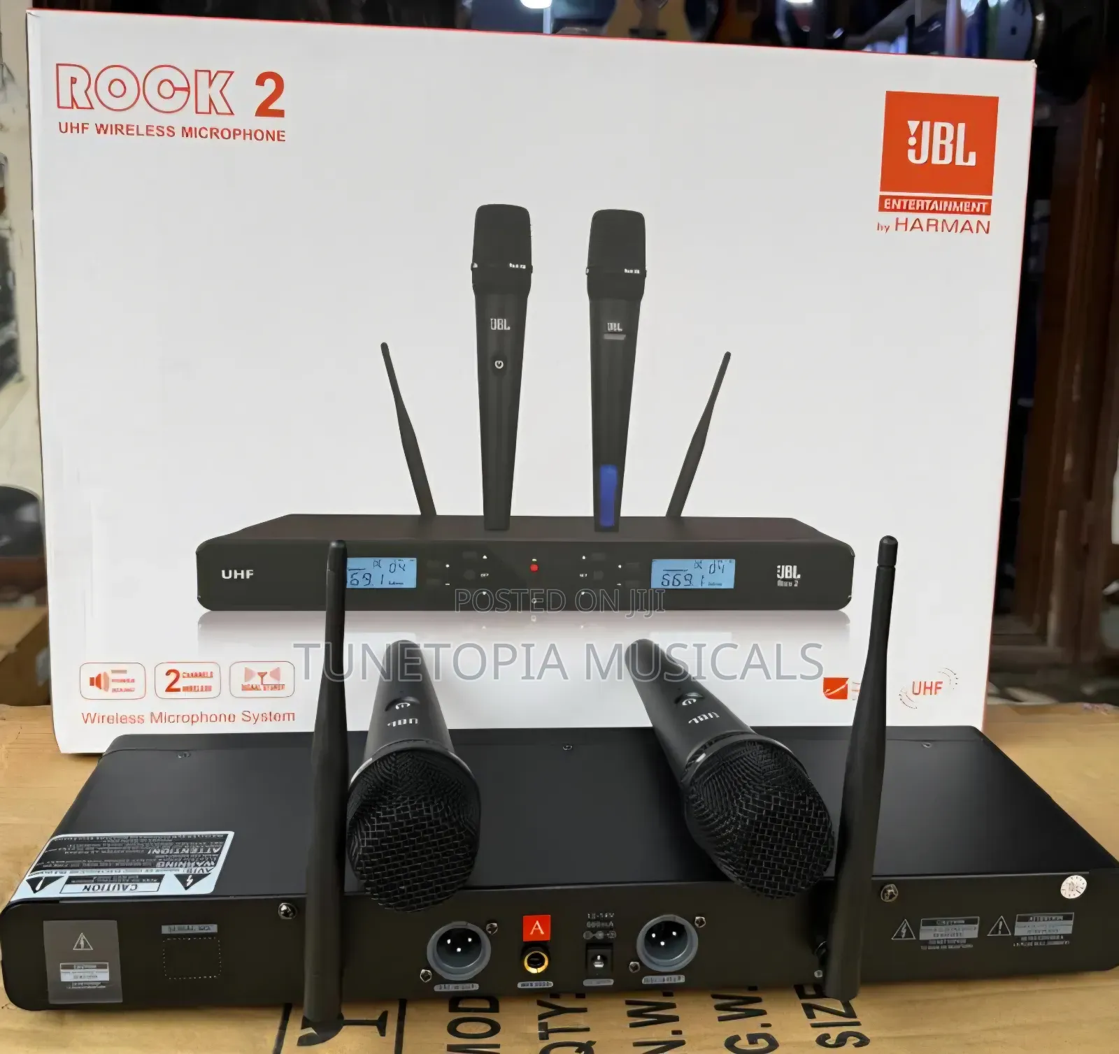 JBL Rock 2 UHF 2in1 Wireless Microphone