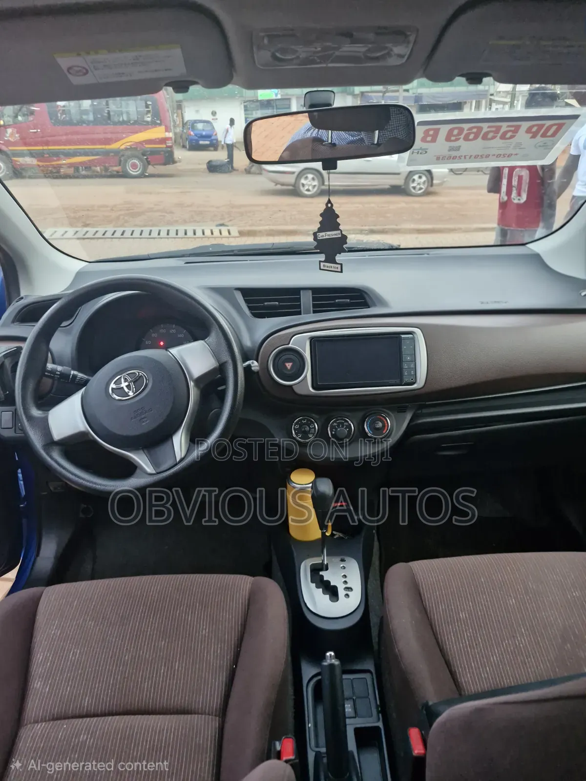 Toyota Vitz 2014 Blue