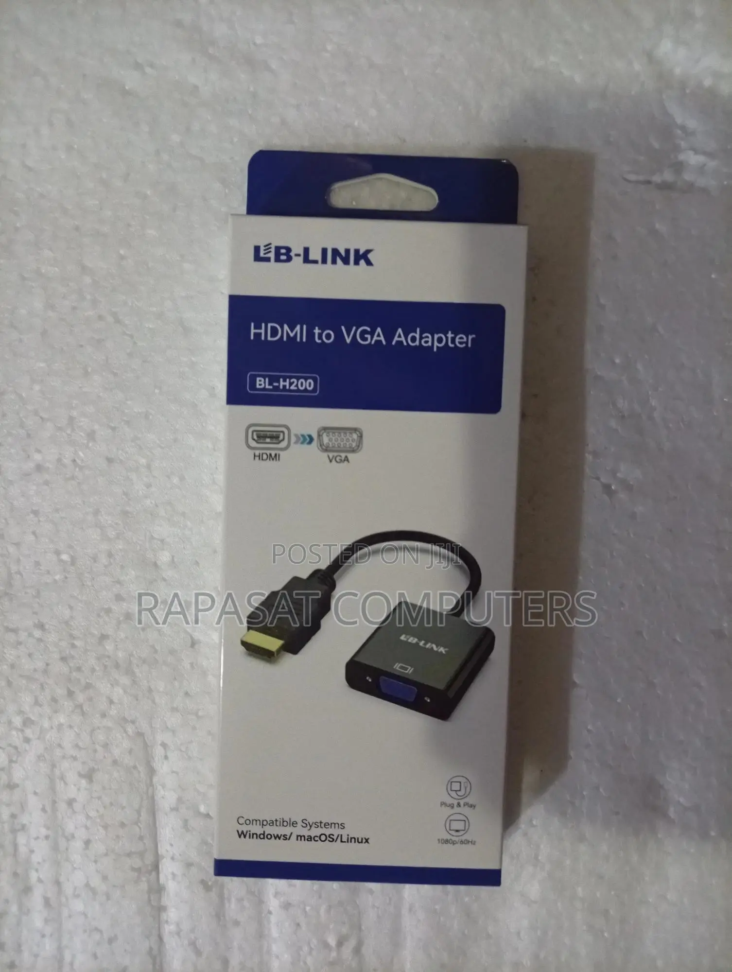 Lblink Hdmi Male to Vga Female With Audio Adapter Bl-H200