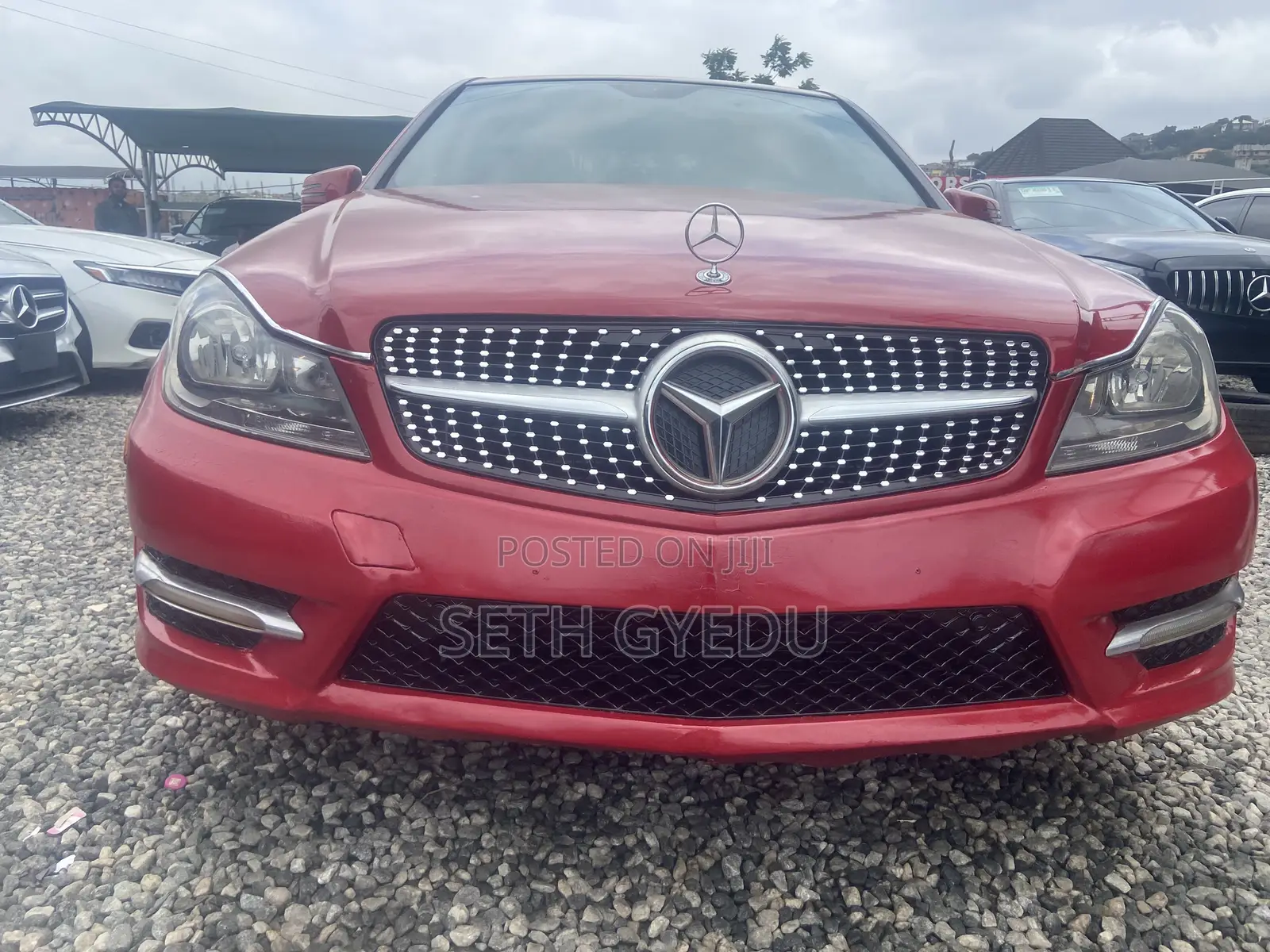 Mercedes-Benz C250 2013 Red