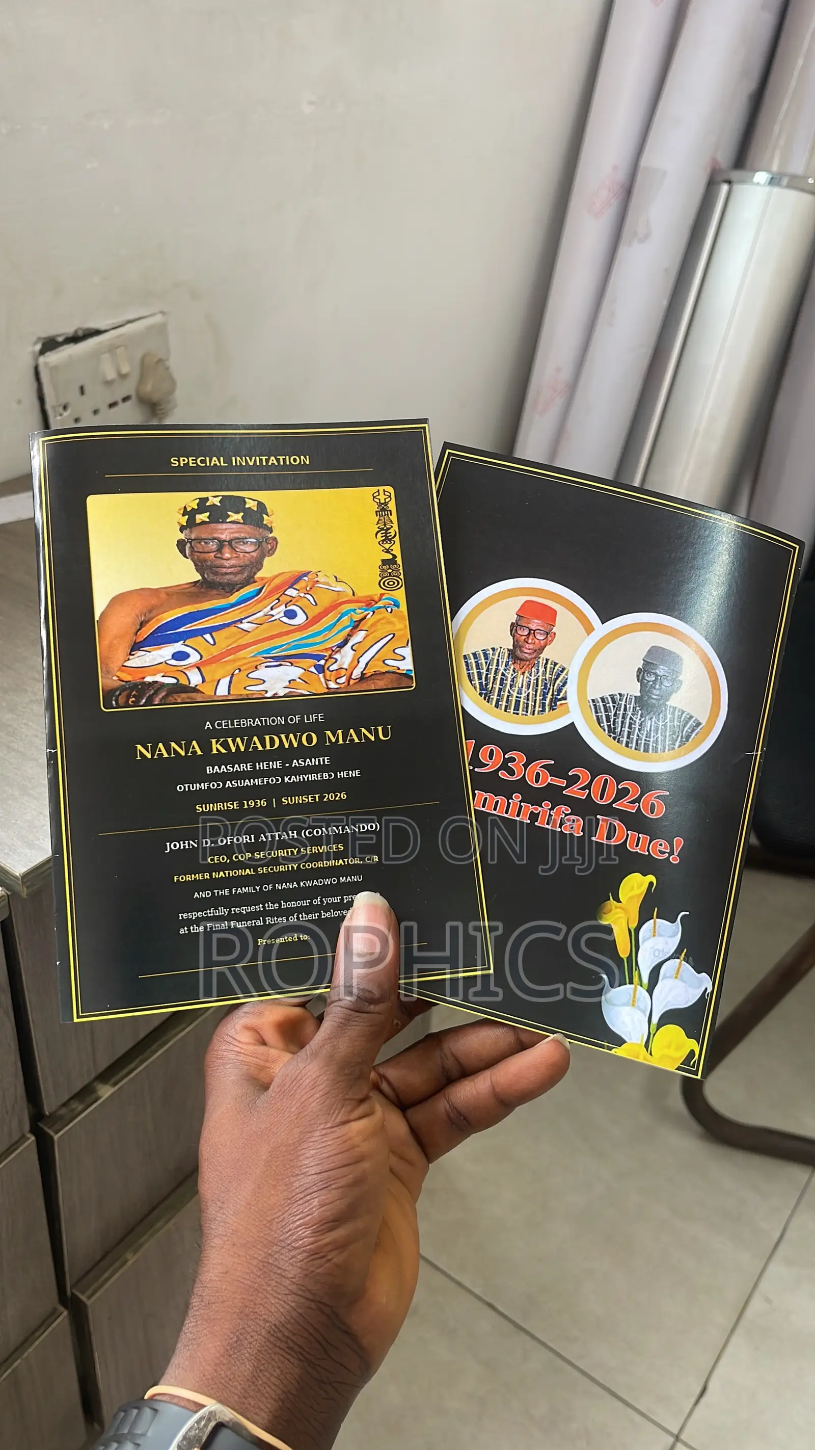 Funeral Invitations