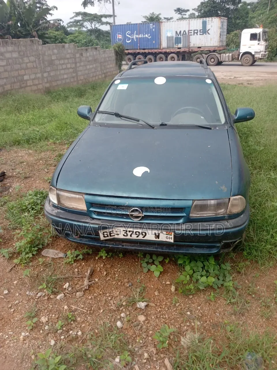 Opel Astra 2003 Green