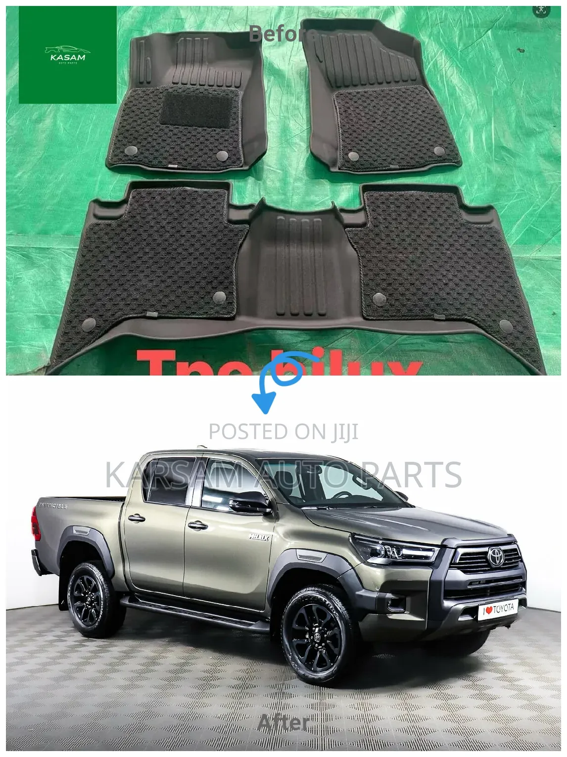Toyota Hulix Carpet Tpe