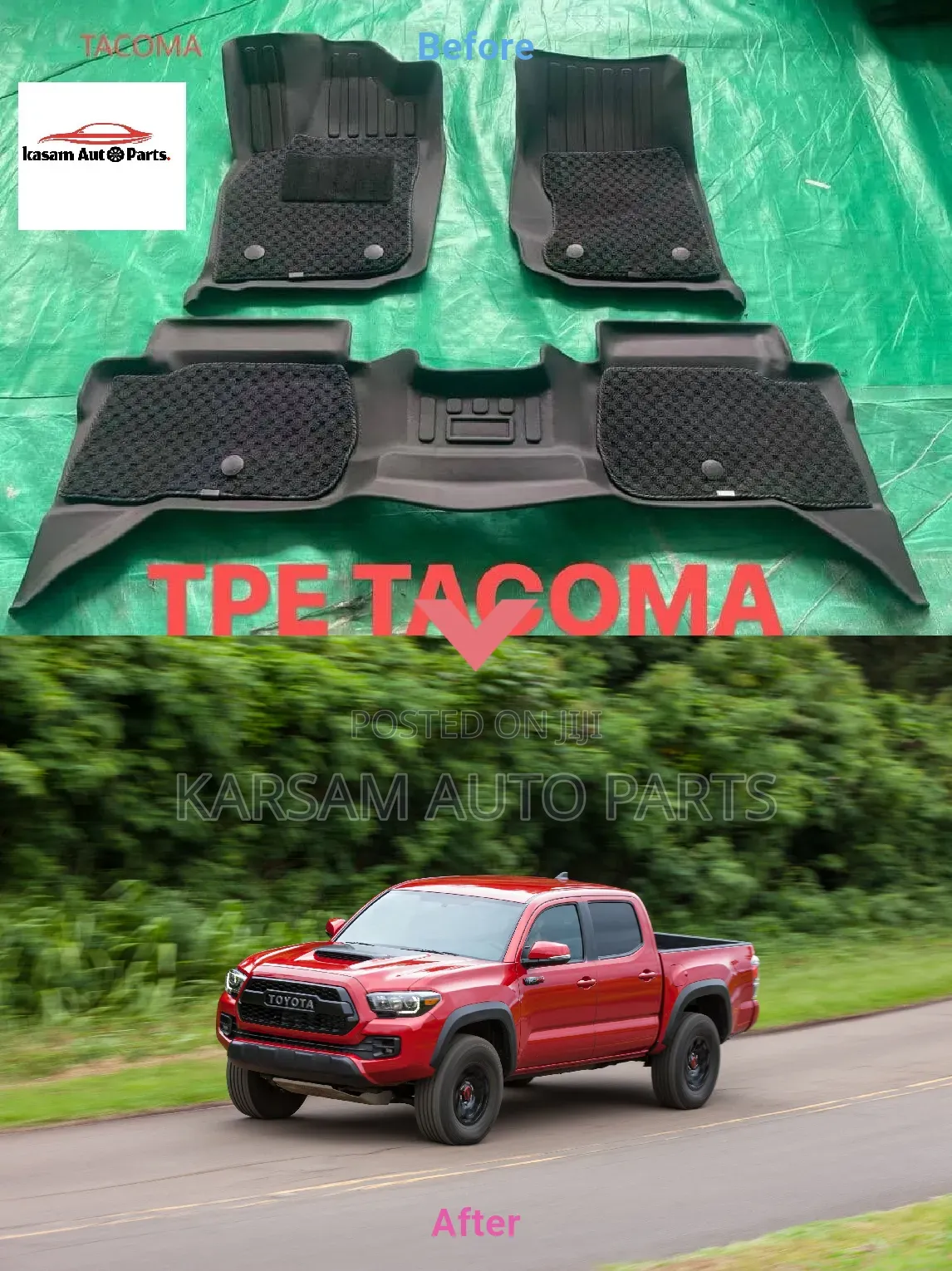 Tpe. Tacoma Floor Mat
