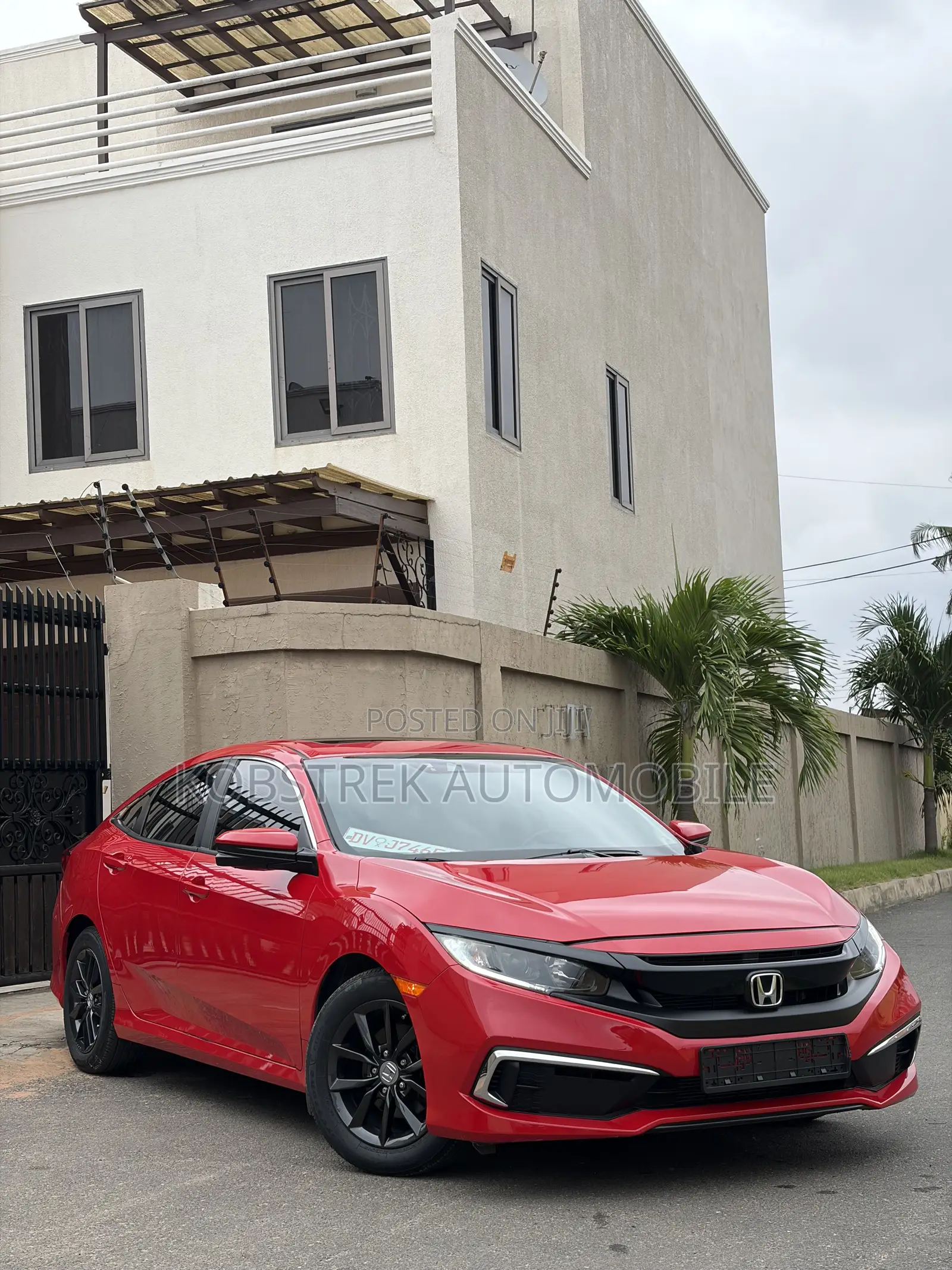 Honda Civic EX 2021 Red