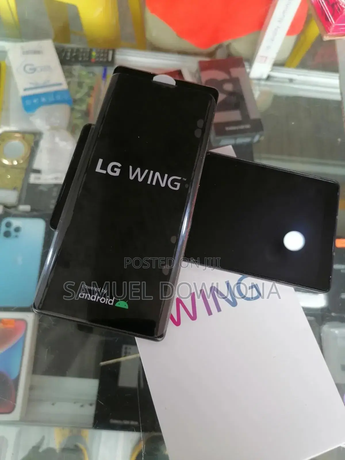 New LG Wing 5G 128 GB Black