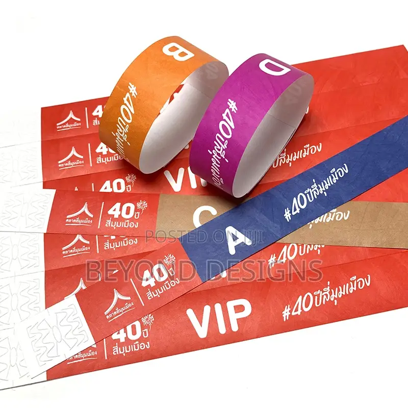 Hand Band Ticket / Tyvek Ticket