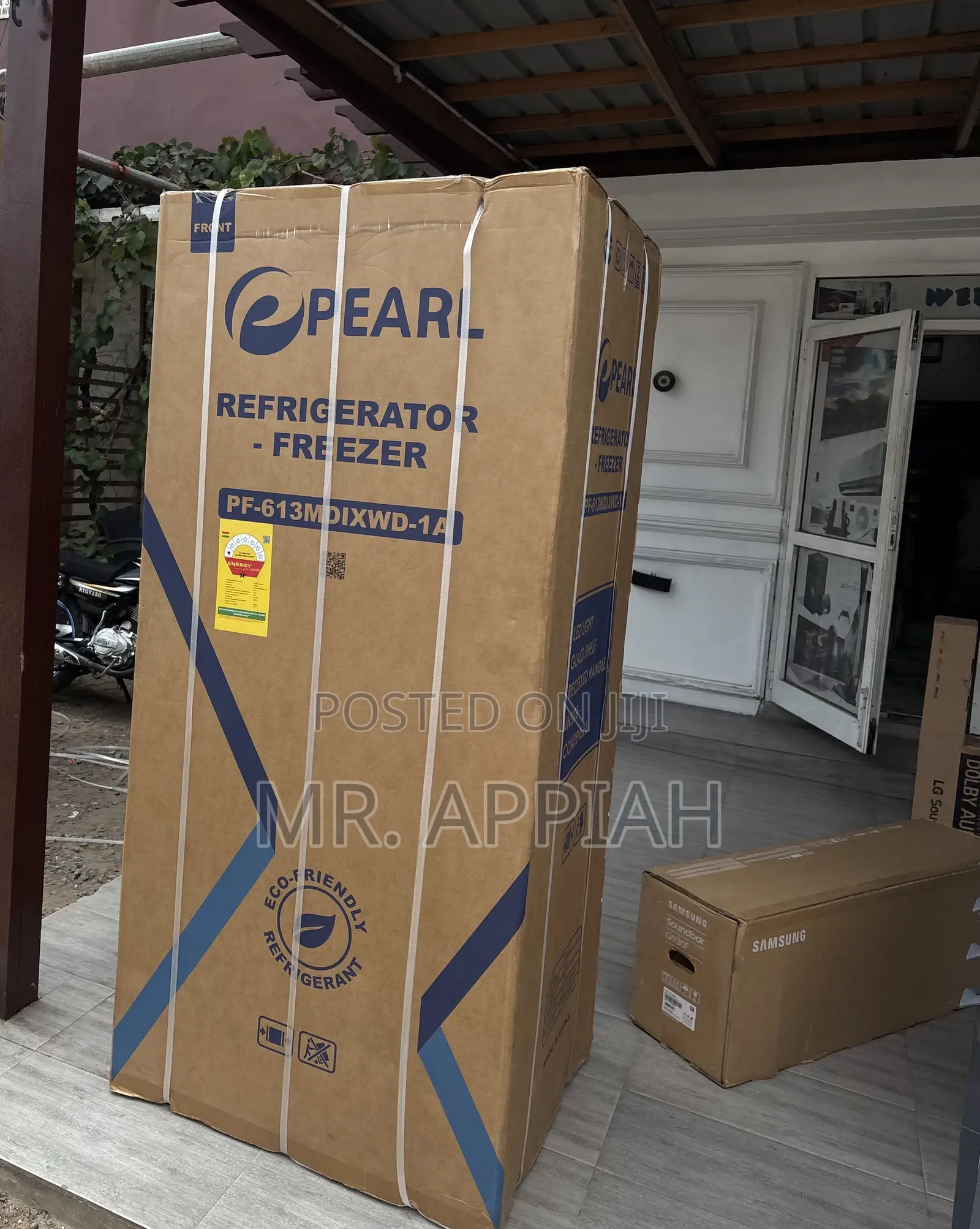 Get Premium Pearl Side by Side Refrigerator(PF-613mdixwd-1a)