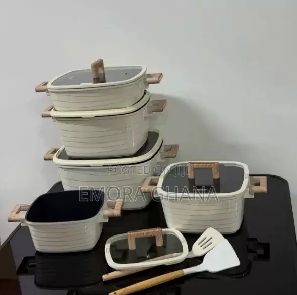 Donnor Luxury Crest 15- Piece Non-Stick Cookware Set