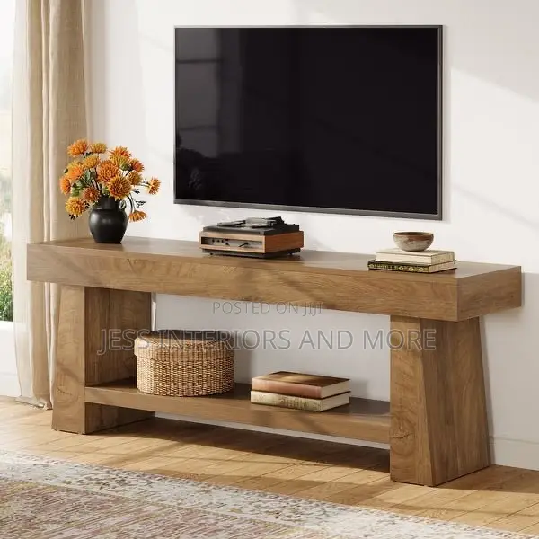 TV Stand (63-Inch) TV Console for Living Room