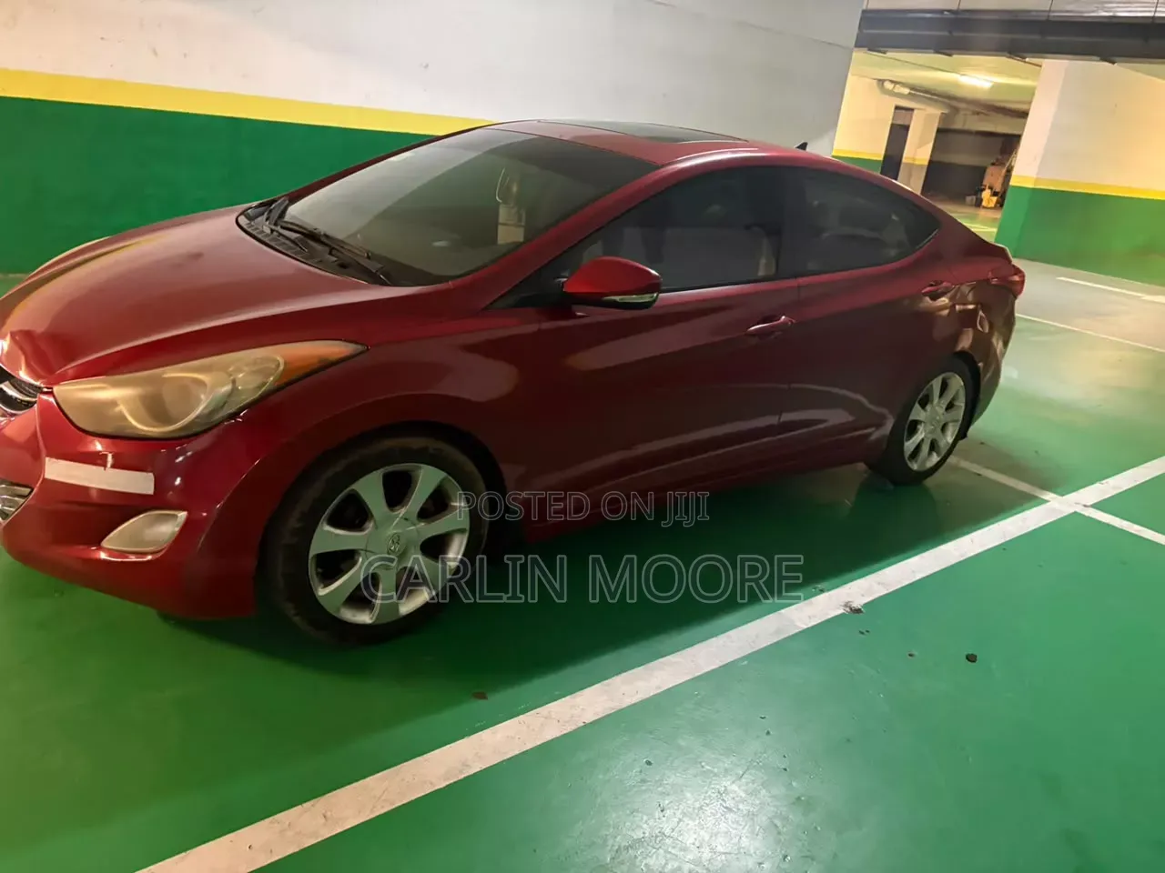 Hyundai Elantra 2015 Red