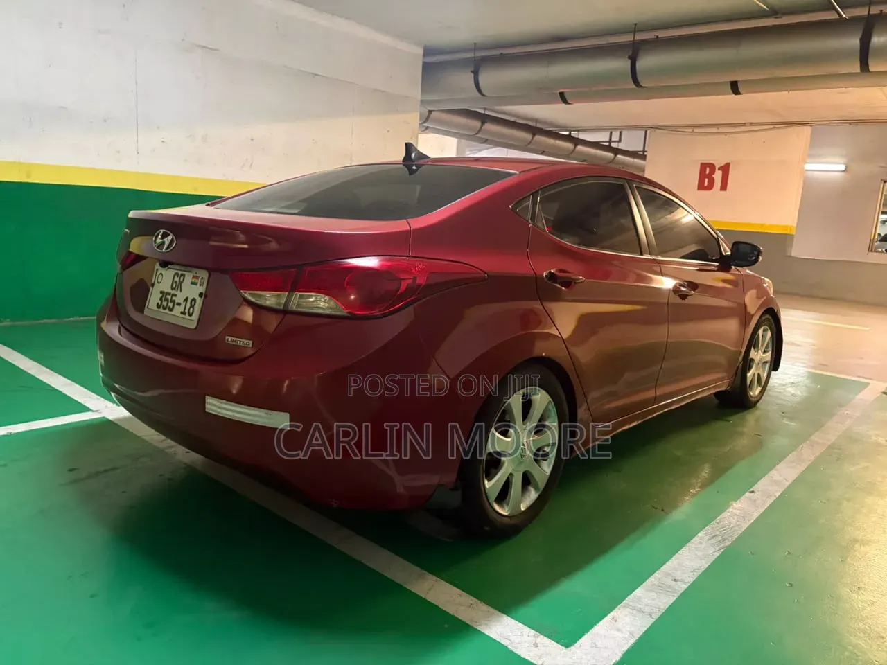 Hyundai Elantra 2015 Red