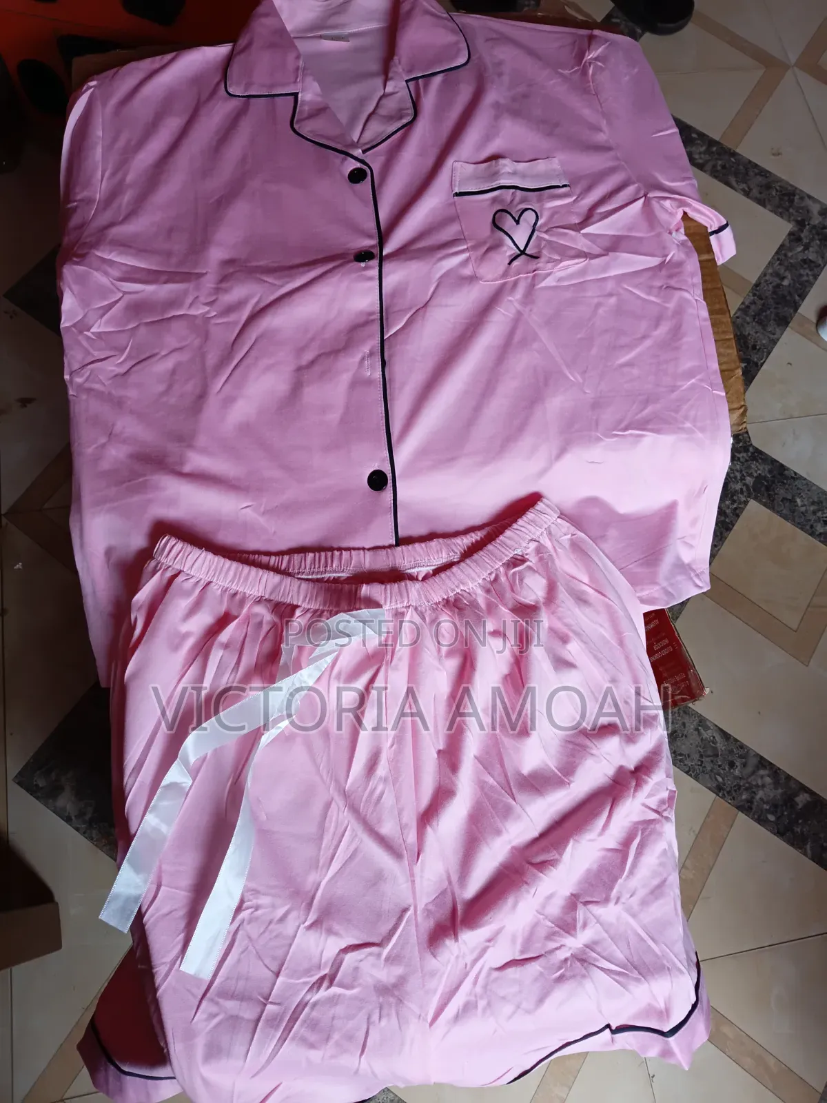 Clea Bamboo Short Sleeve Pajama Set