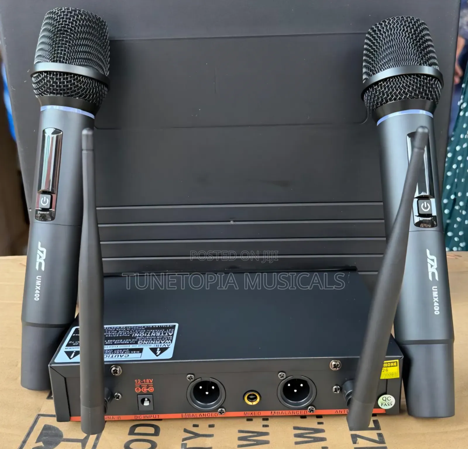 JAC UMX400 2in1 Handheld UHF Professional Wireless Microphone