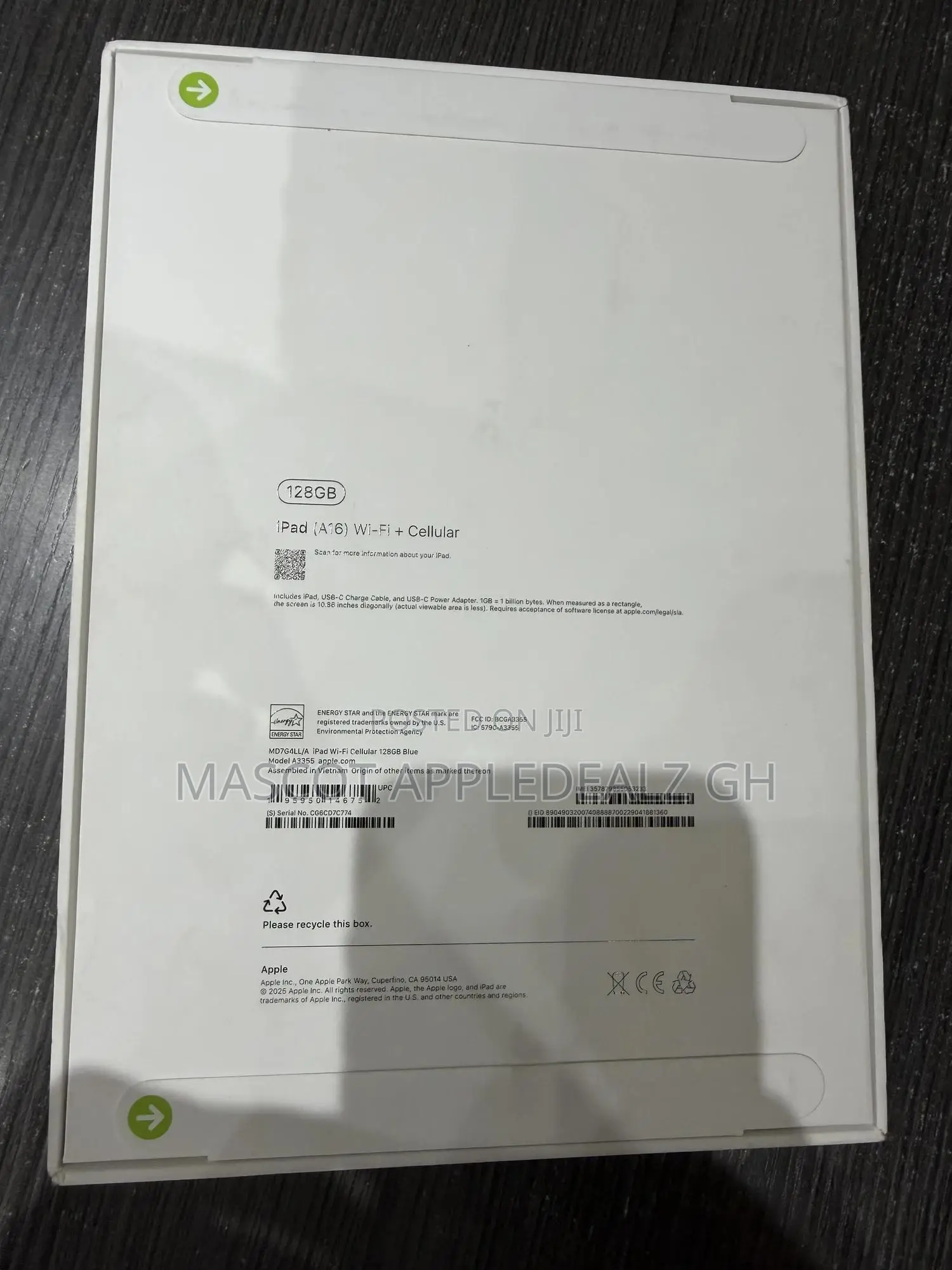 New Apple iPad (2025) 128 GB