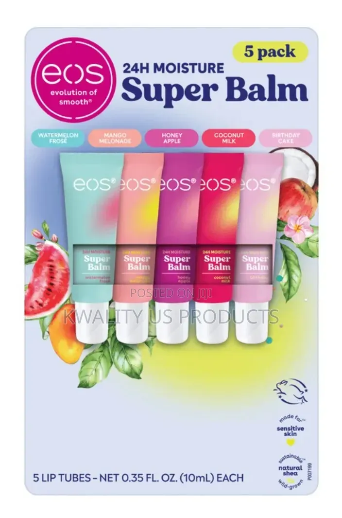 EOS 24-Hr Moisture Super Balm - 5 Pack