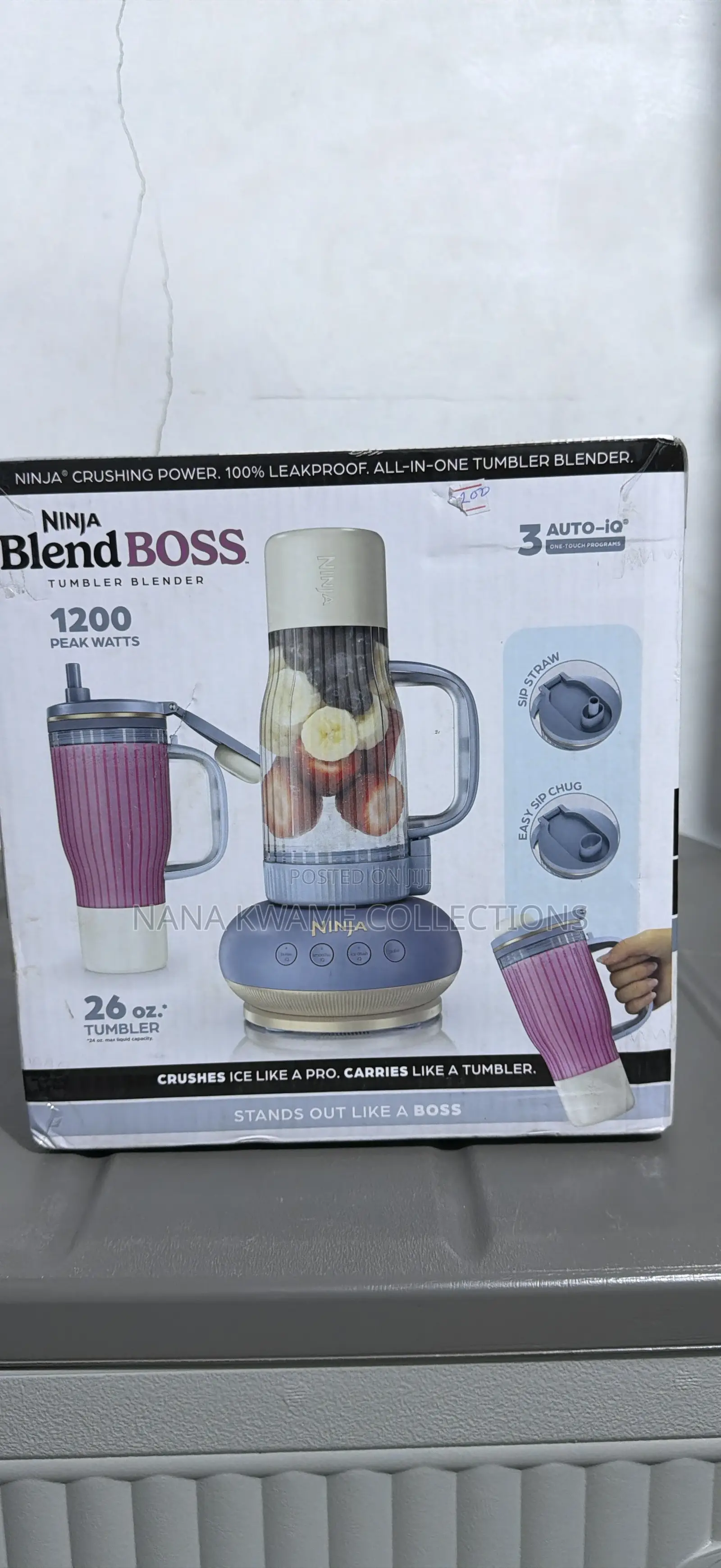This Is a Bottle Is Ninja Blend Boss