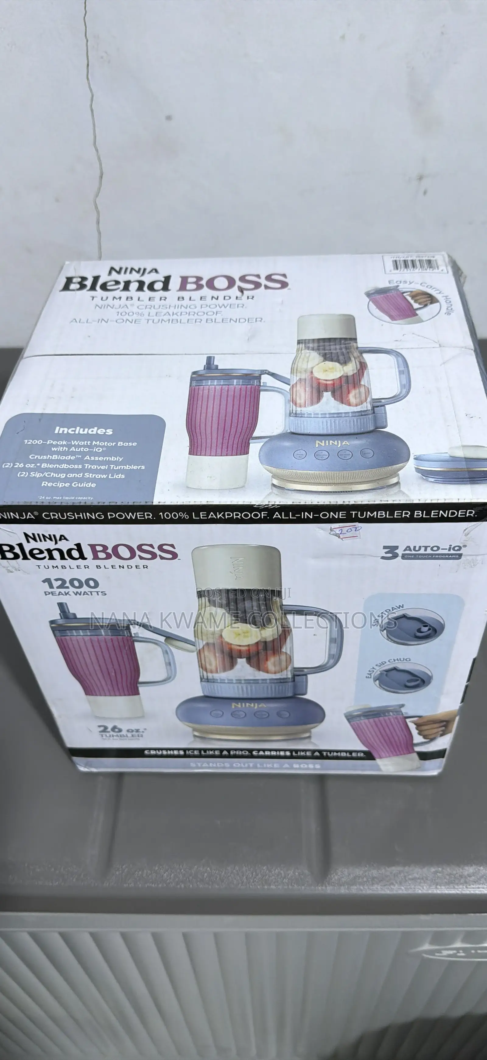 This Is a Bottle Is Ninja Blend Boss