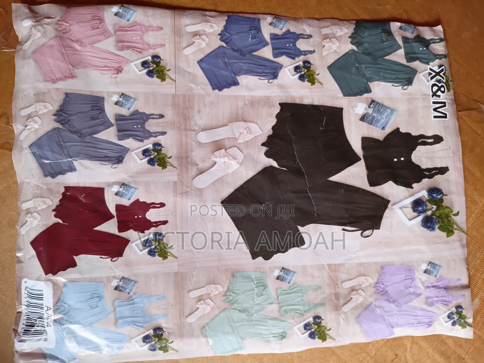 Three-Piece Ribbed Sleepwear Set
