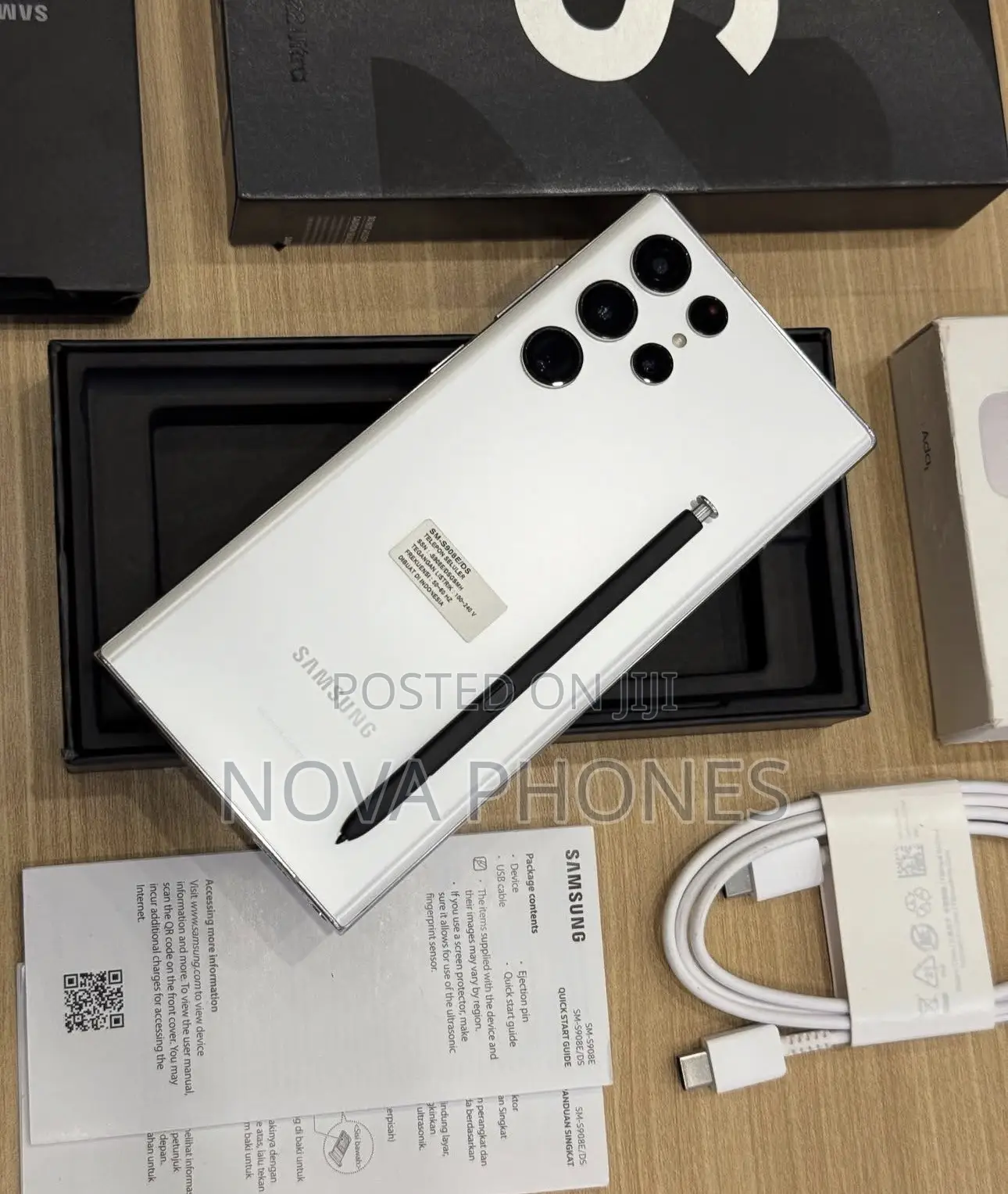 New Samsung Galaxy S22 Ultra 128 GB White