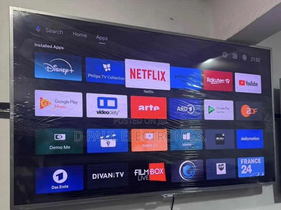 55 Inches Philips Qled UHD Google Android TV
