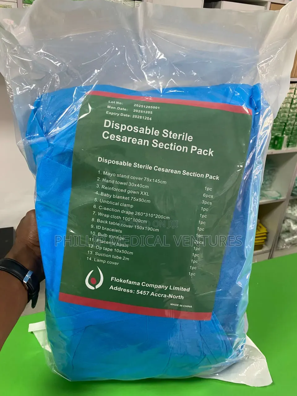 Disposable Sterile Cesarean Section Pack