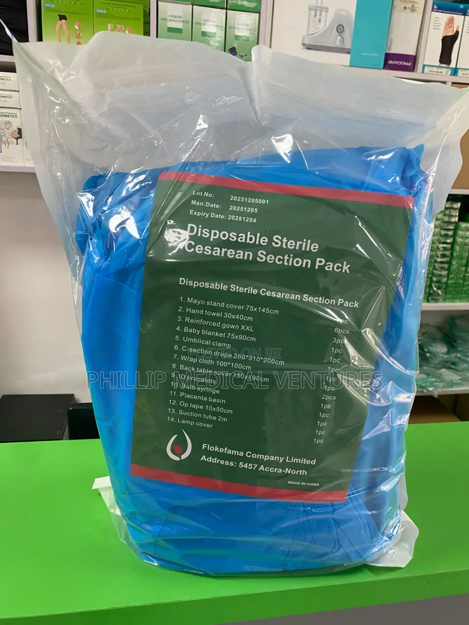 Disposable Sterile Cesarean Section Pack