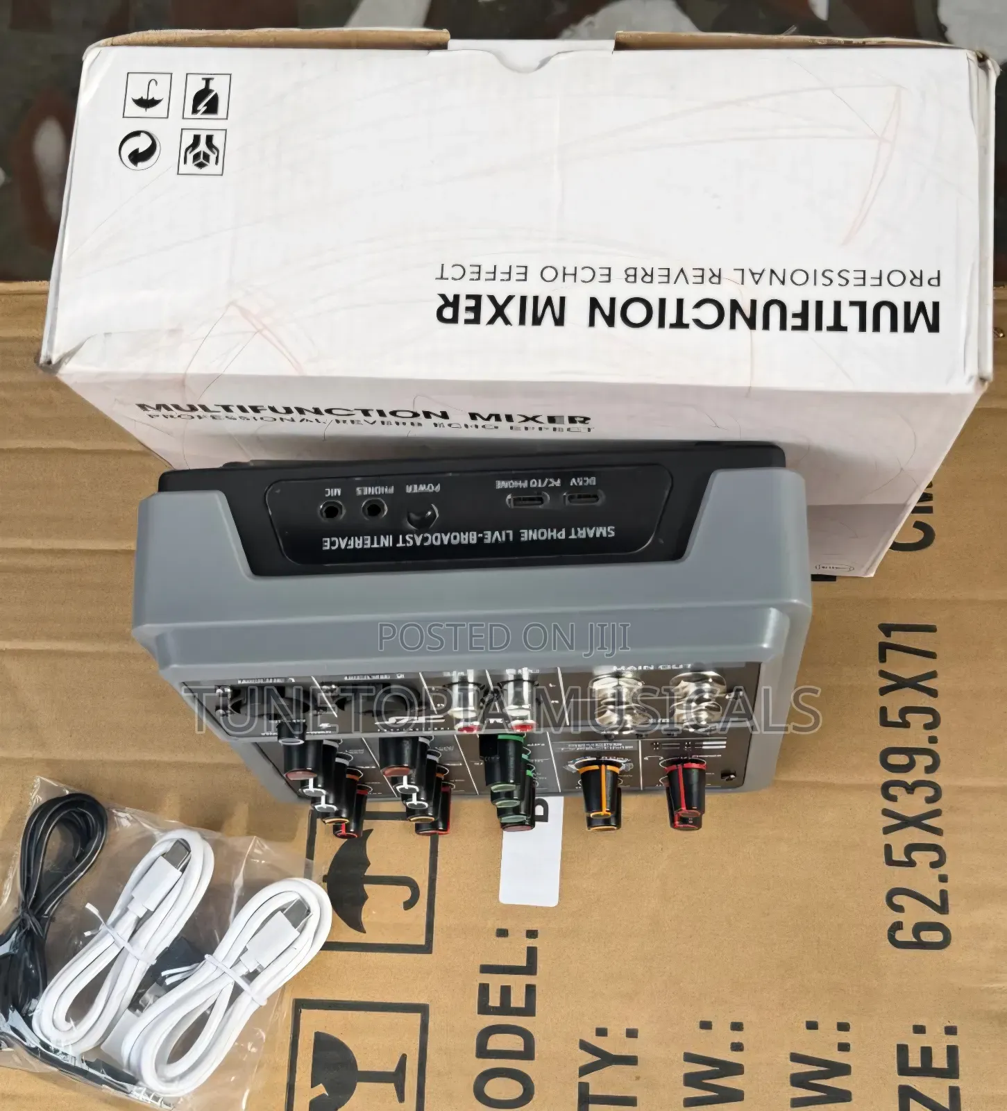 JAC JR-4 4-Channel Multifunction Audio Mixer