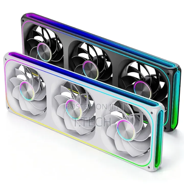 360mm ARGB Computer Case Case Fan Forward/Reverse