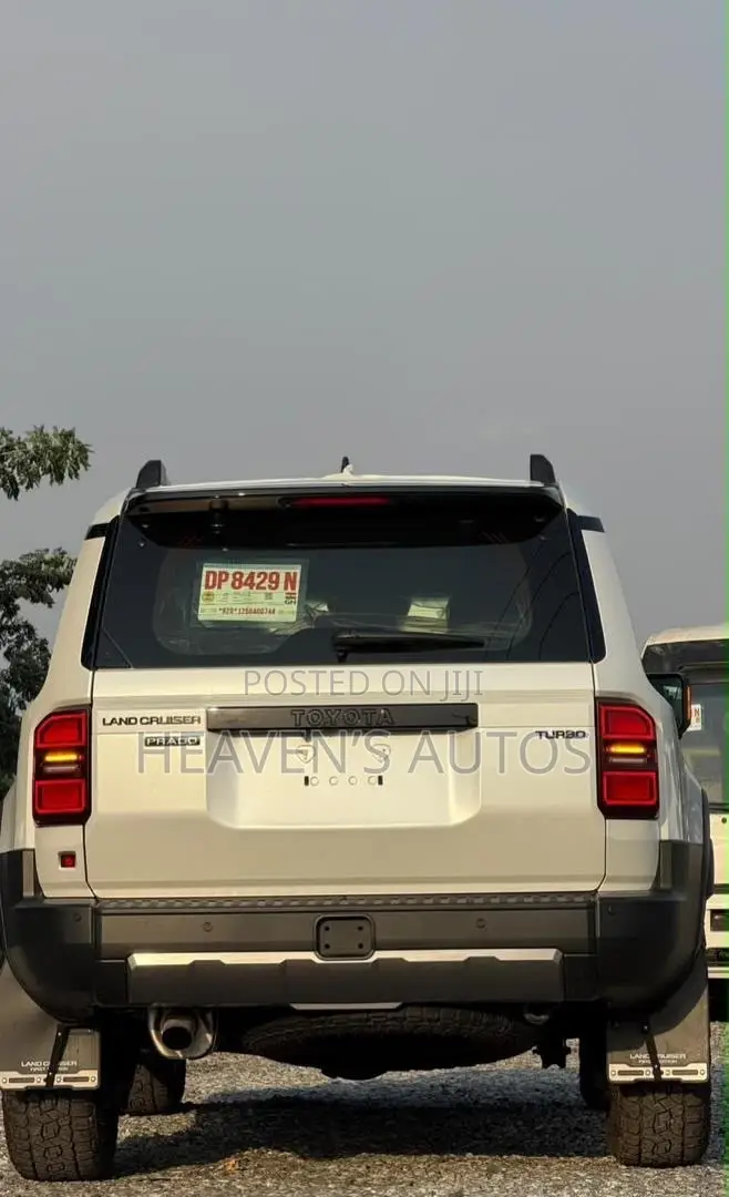 New Toyota Land Cruiser Prado 2025 White