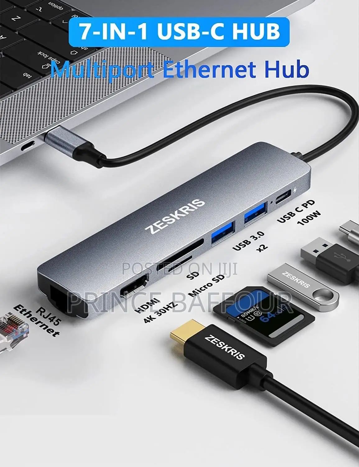 Adapter for Charging Phones ,Tablets Type C to Type C , Pins Etc