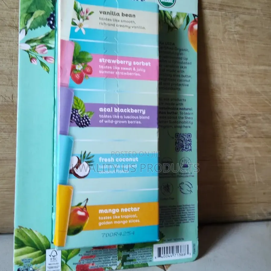 EOS 100% Natural Organic Lip Balm - 9 Pack
