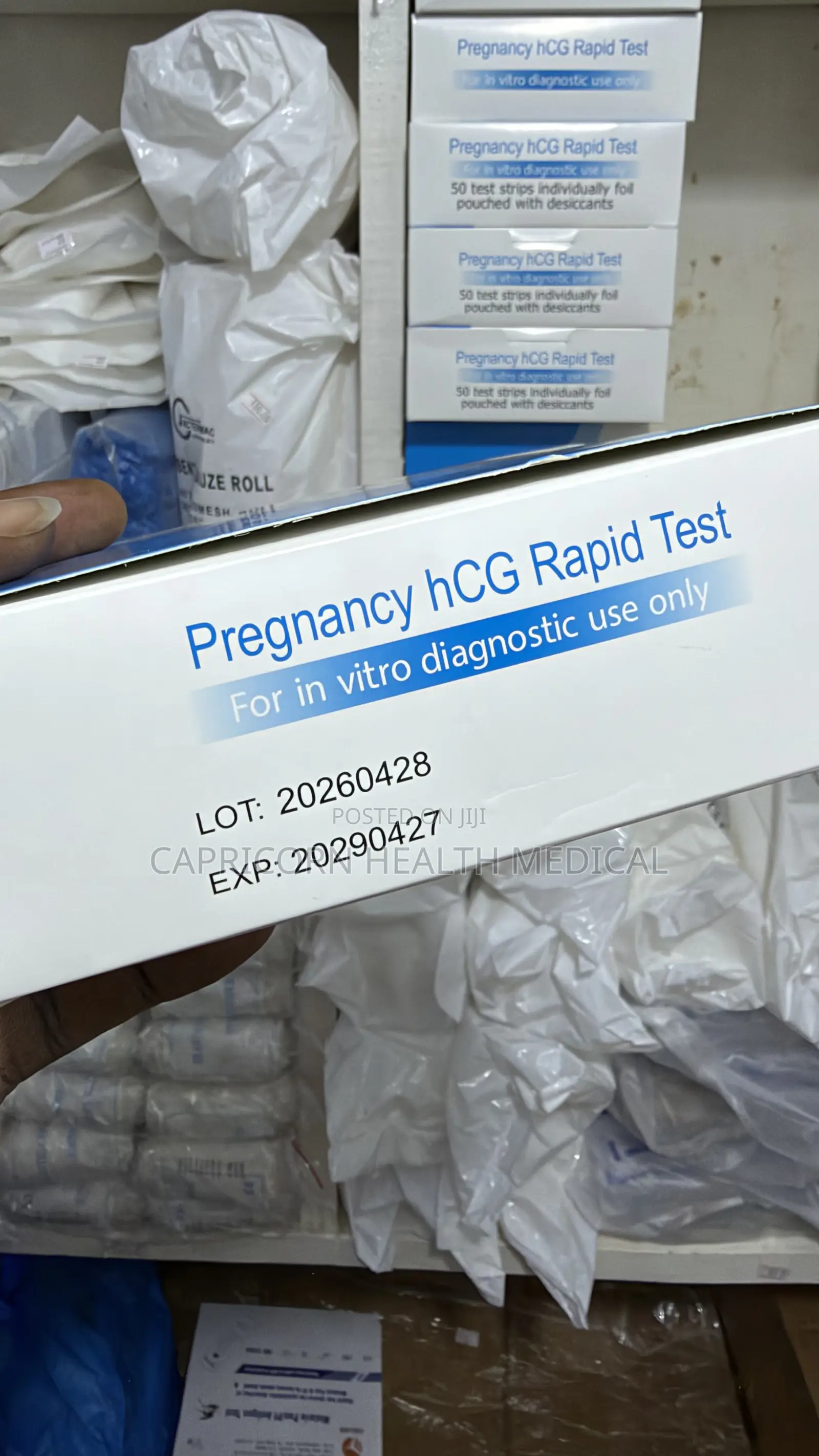 Pregnancy Test Kit 50 Strips (Blood/Urine)