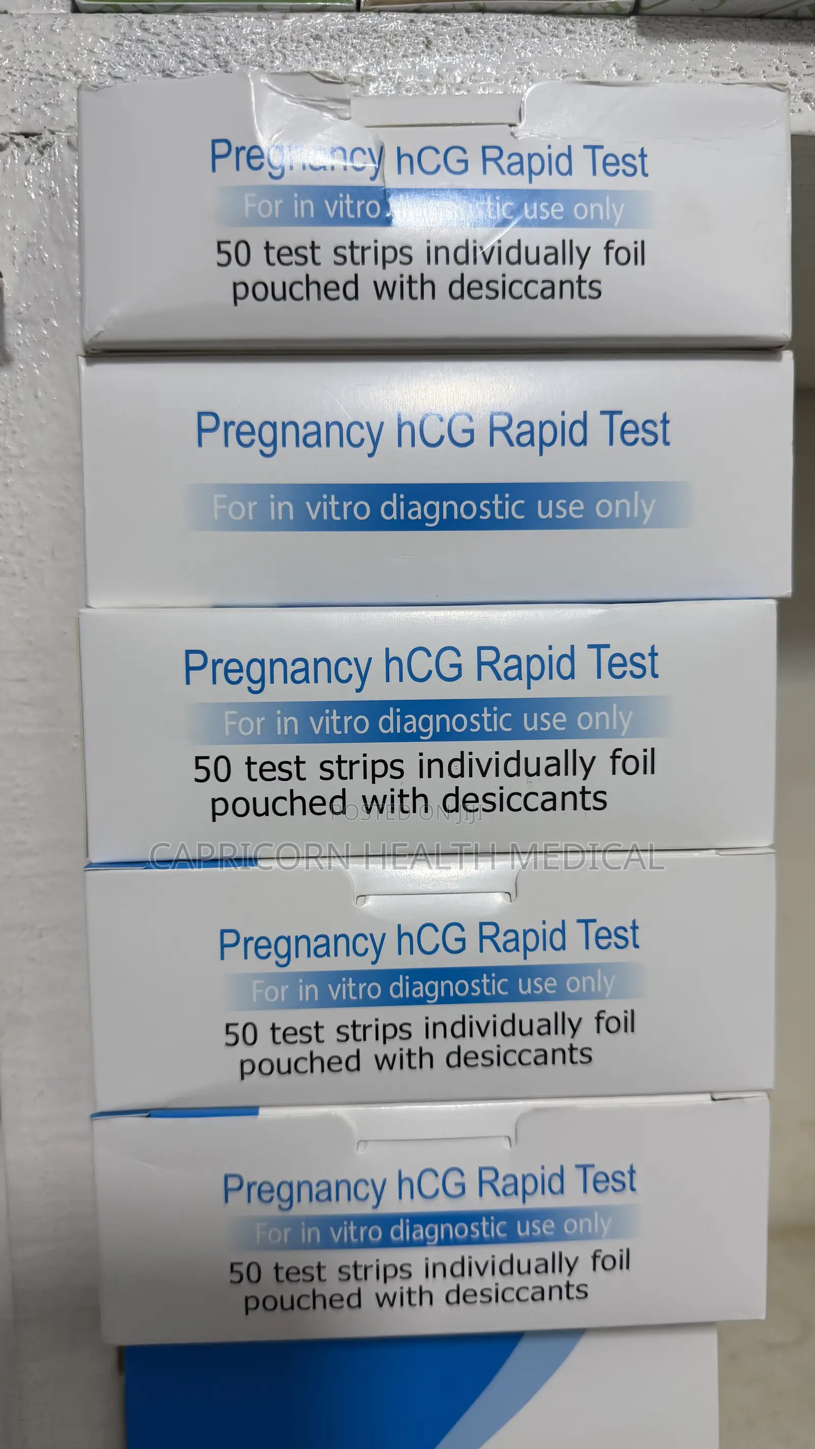 Pregnancy Test Kit 50 Strips (Blood/Urine)