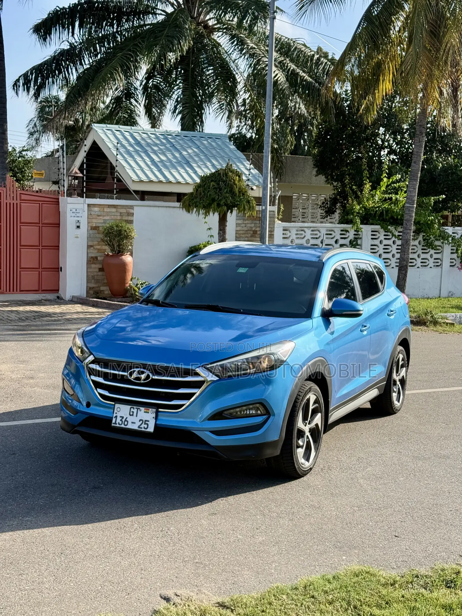 Hyundai Tucson Limited AWD 2017 Blue