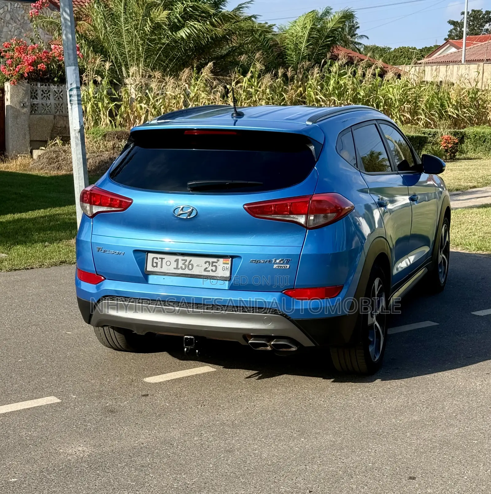 Hyundai Tucson Limited AWD 2017 Blue