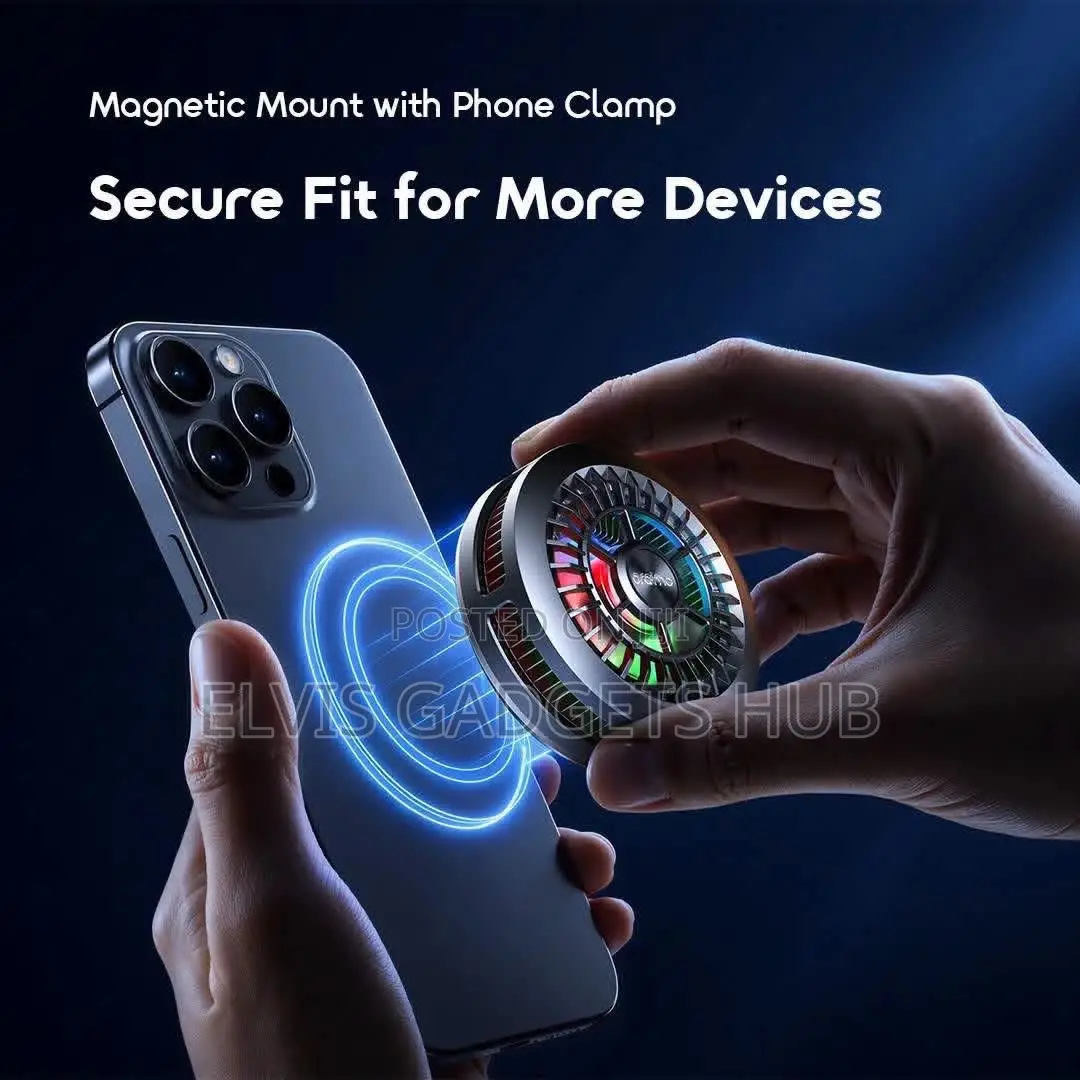 Oraimo CoolSnap Magnetic Phone Cooler – Instant Ice-Cooling for Gaming