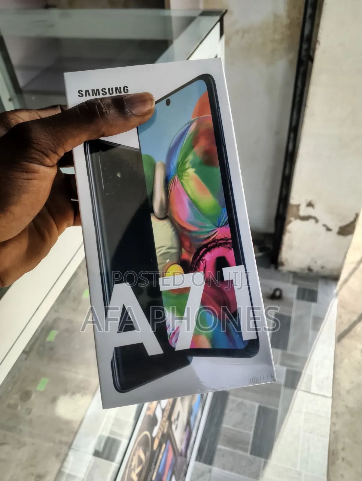 New Samsung Galaxy A71 128 GB Black