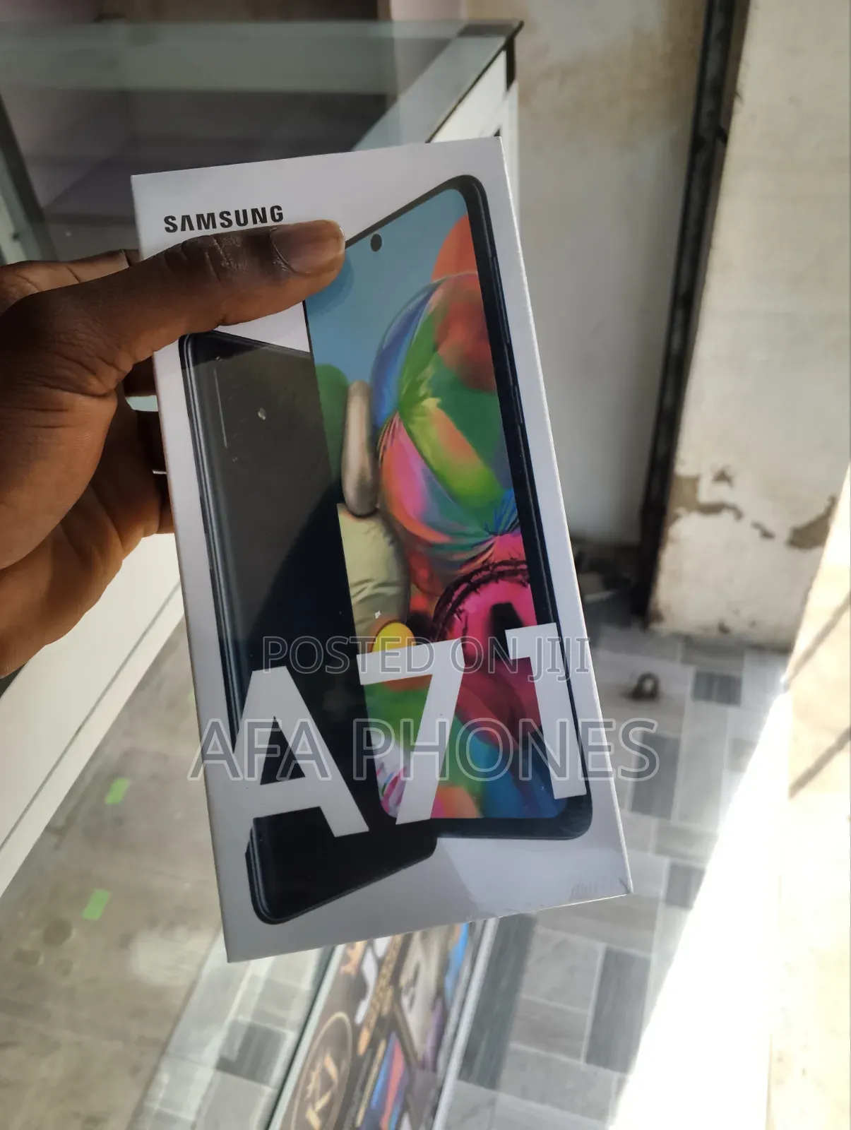 New Samsung Galaxy A71 128 GB Black