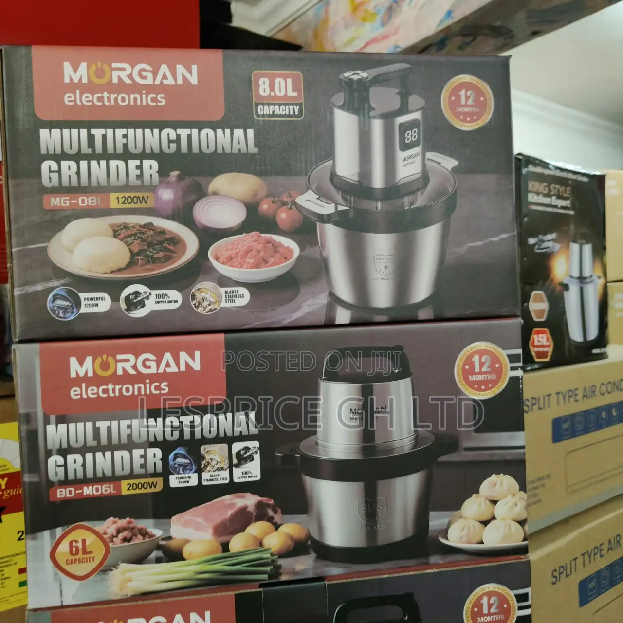 Magnificently Unique 6L Morgan Multifunctional Food Processor