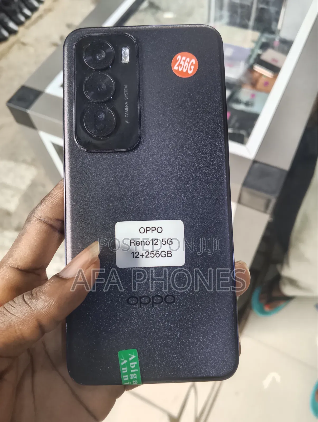 New Oppo Reno 12 5G 256 GB Black