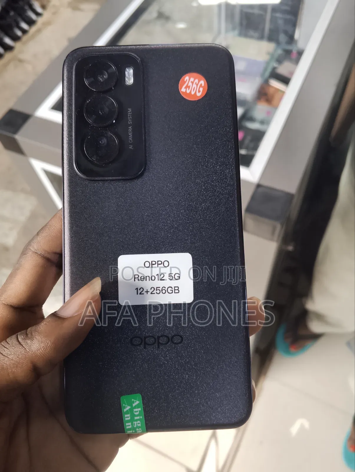 New Oppo Reno 12 5G 256 GB Black