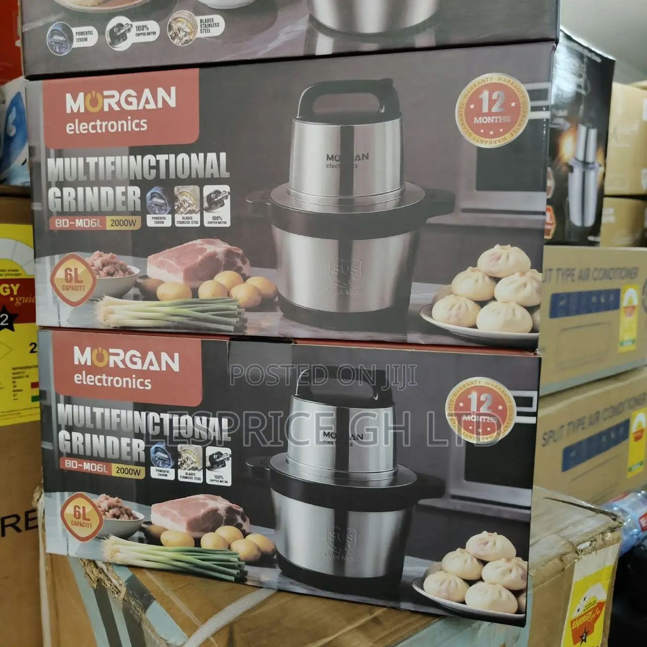 Saturday Special Promo on Our Durable 6L Multifunctional Food Processo