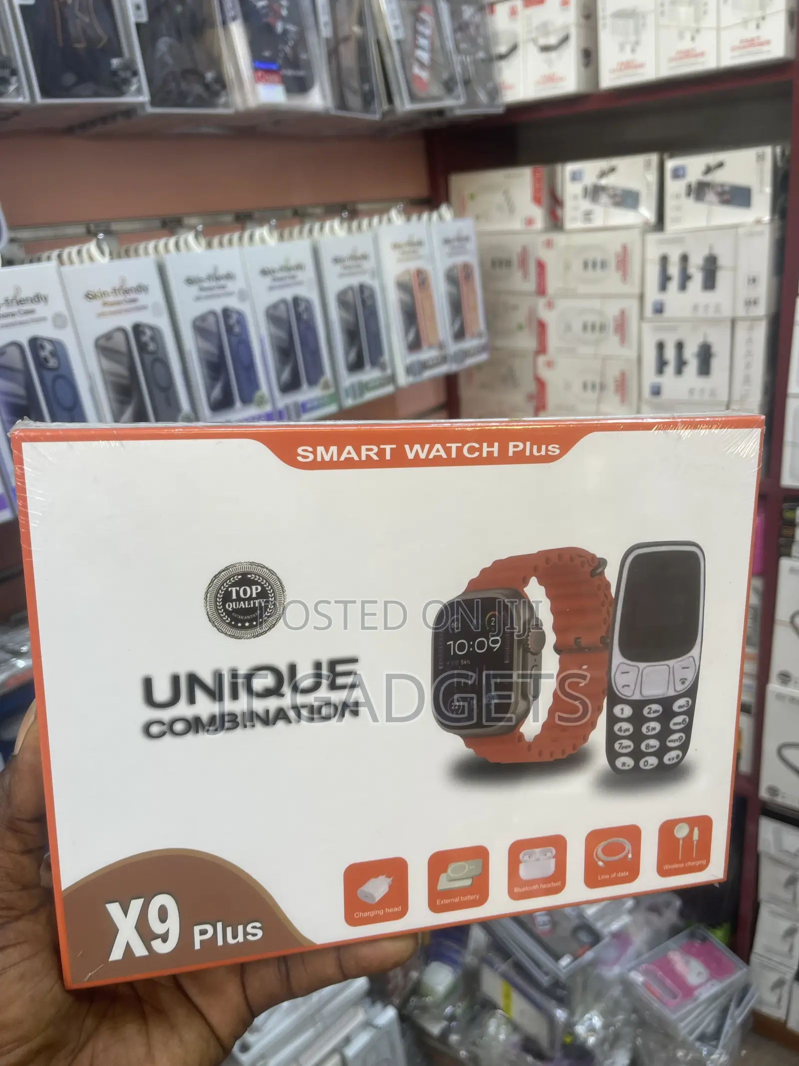 X9 Plus Smart Watch + Mini Phone Combo — Unique Combination