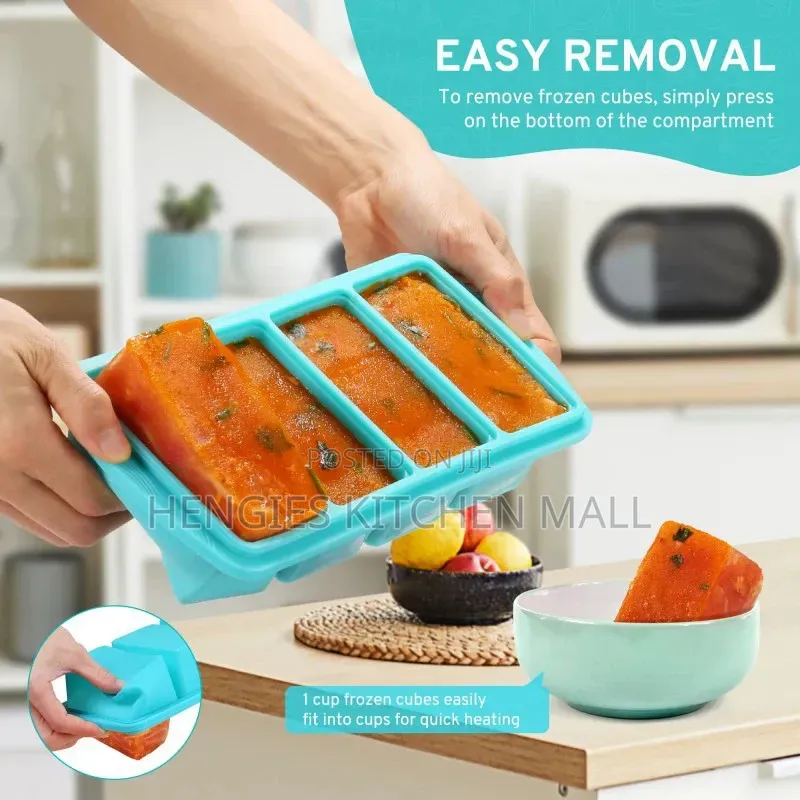 Silicone Freezer Tray for Soup/Stew 1000ml
