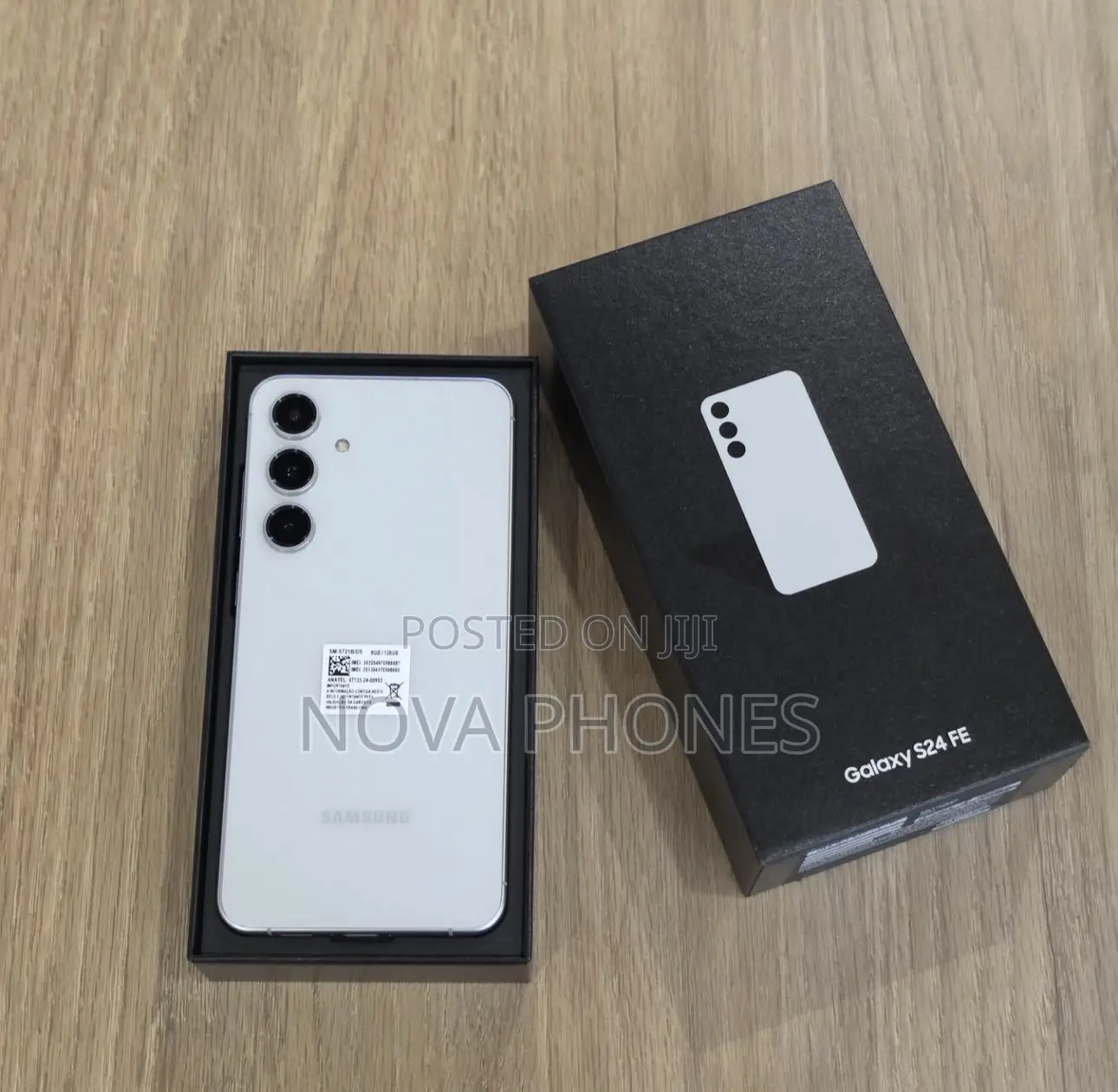 New Samsung Galaxy S24 FE 256 GB White