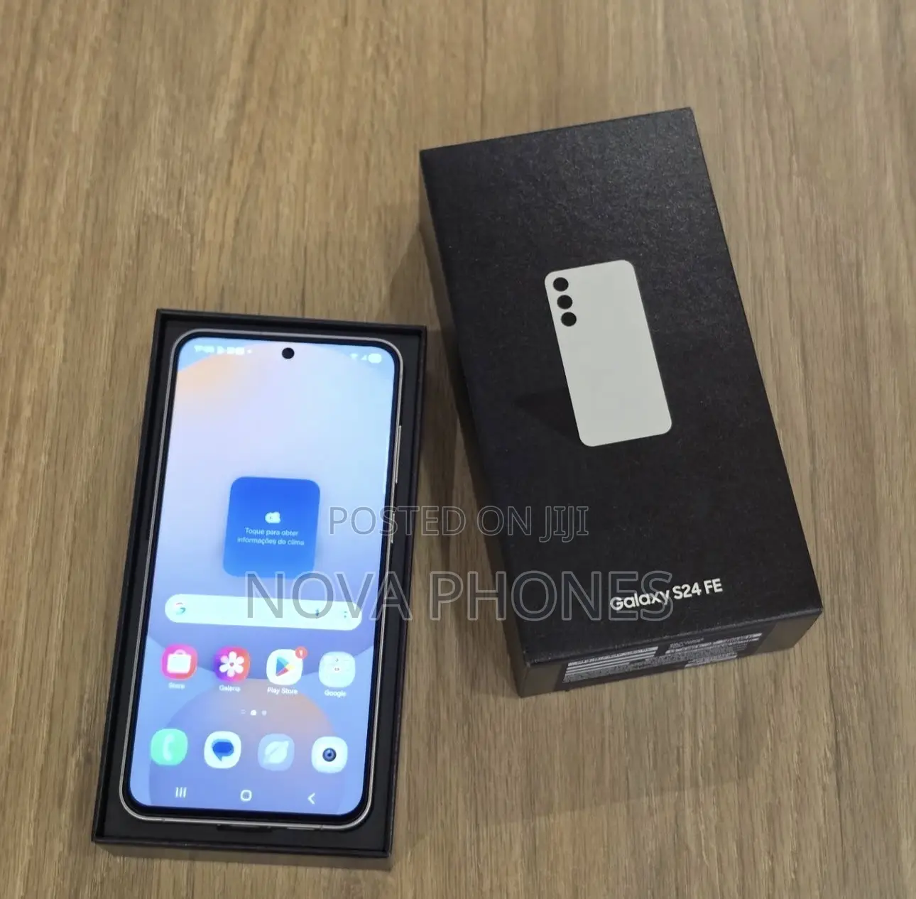 New Samsung Galaxy S24 FE 256 GB White